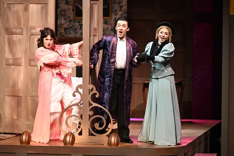 Photo of NWU's production of A Gentleman's Guide to Love and Murder