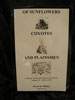 Of Sunflowers, Coyotes and Plainsmen Volume III, Dr. David H. Mickey